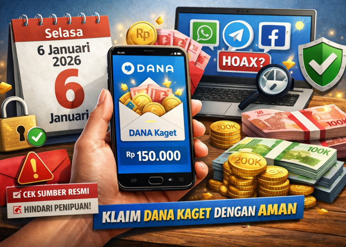 Link DANA Kaget Selasa, 6 Januari 2026, Ini Penjelasan dan Cara Klaim Aman