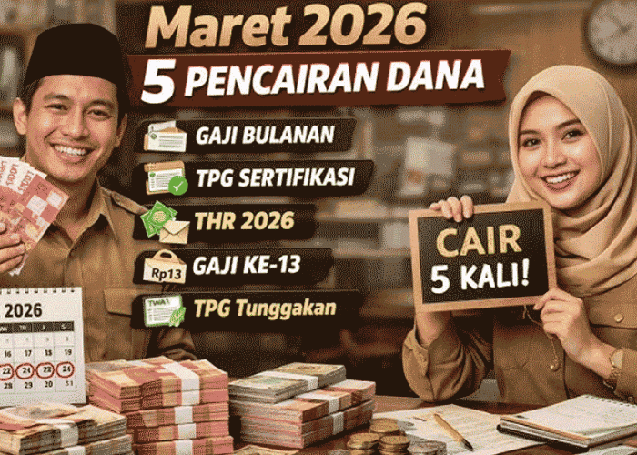 Bukan Cuma THR! Ini 5 Dana Guru yang Berpotensi Cair Maret 2026, Nominalnya Bisa Menumpuk