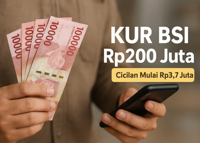 Cicilan KUR BSI Rp200 Juta Cuma Rp3,7 Jutaan, Ini Rincian Lengkapnya