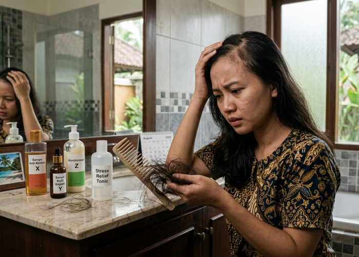 Mengurai Penyebab Rambut Rontok: Antara Ketidakcocokan Sampo dan Dampak Beban Psikologis