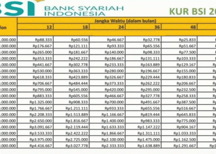 KUR BSI 2025 Resmi: Pinjaman Modal Usaha Syariah 100 Juta Tanpa Agunan, Margin Super Ringan 6%!