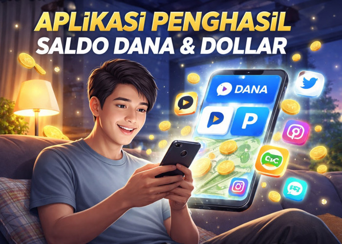 9 Aplikasi Populer Penghasil Dollar dan Saldo DANA Gratis Malam Minggu Ini, 10 Januari 2026