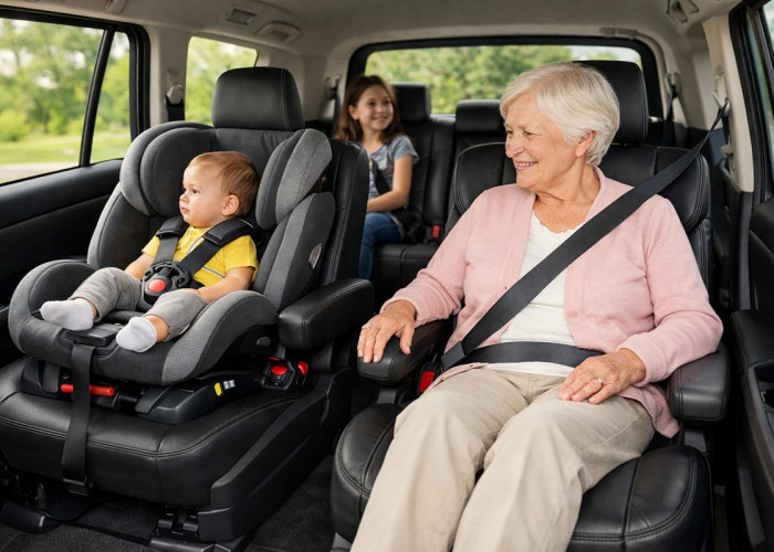 Balita dan Manula dalam Satu Mobil? Ini Susunan Kursi MPV 3 Baris Paling Aman dan Nyaman