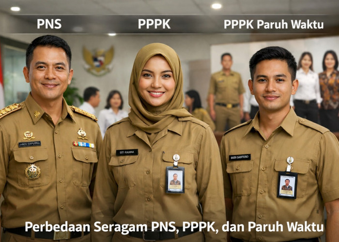 Perbedaan Seragam PNS, PPPK, dan PPPK Paruh Waktu 2026