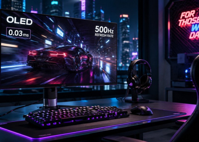 Monitor OLED 500 Hz Resmi Jadi Buruan Gamer, Secepat Apa Perbedaannya?