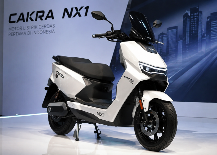 MOLINAS Cakra NX1: Motor Listrik Nasional dengan Teknologi Cerdas, Ini Harga dan Spesifikasinya