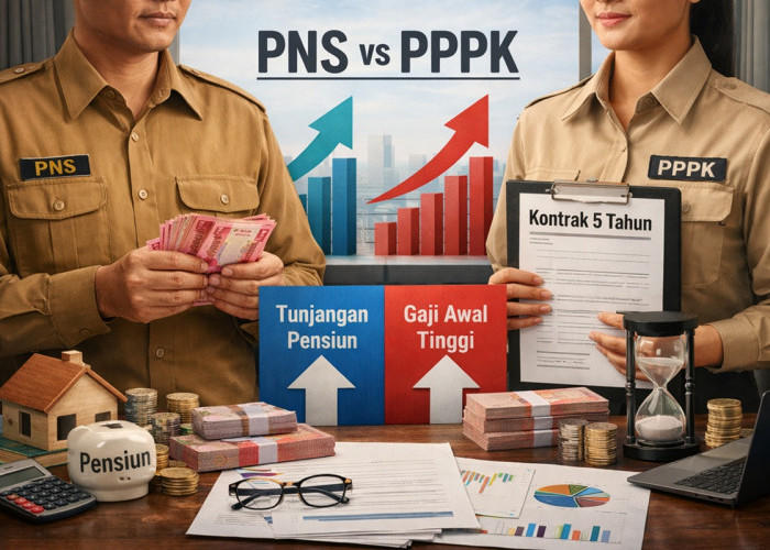 Perbedaan Gaji PNS dan PPPK di Indonesia Terus Berubah, Ini Gambaran Lengkapnya