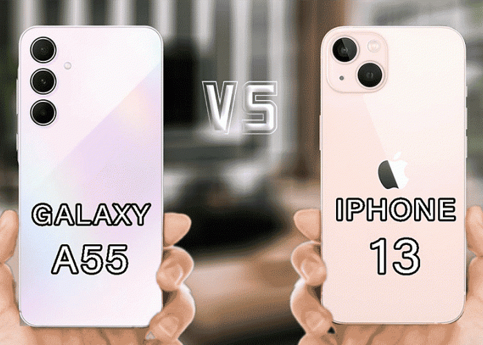 Samsung Galaxy A55 vs iPhone 13: Duel Kamera yang Bikin Kaget! Si Mid-Range Bisa Lawan Flagship?