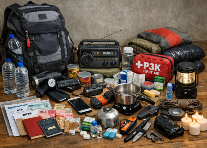 Krisis Energi 2026 Mengintai, Ini Daftar Lengkap Emergency Bag Keluarga untuk Bertahan 72 Jam