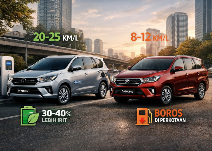 Toyota Kijang LGX 2026 Hybrid Lebih Unggul dalam Efisiensi BBM, Jauh Tinggalkan Versi Bensin