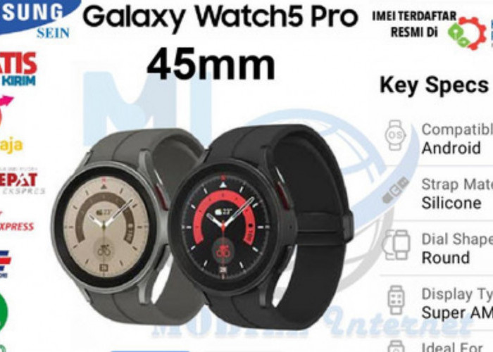 Ini Dia Samsung Galaxy Watch 5 Pro! Revolusi Smartwatch dengan Fitur Unggulan,-Cek Yuk!