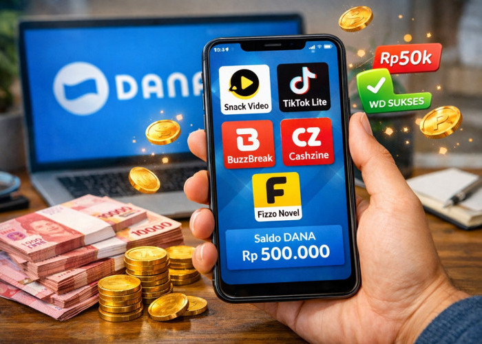 5 Aplikasi Penghasil Saldo DANA Gratis Maret 2026, Cukup Modal HP dan Kuota