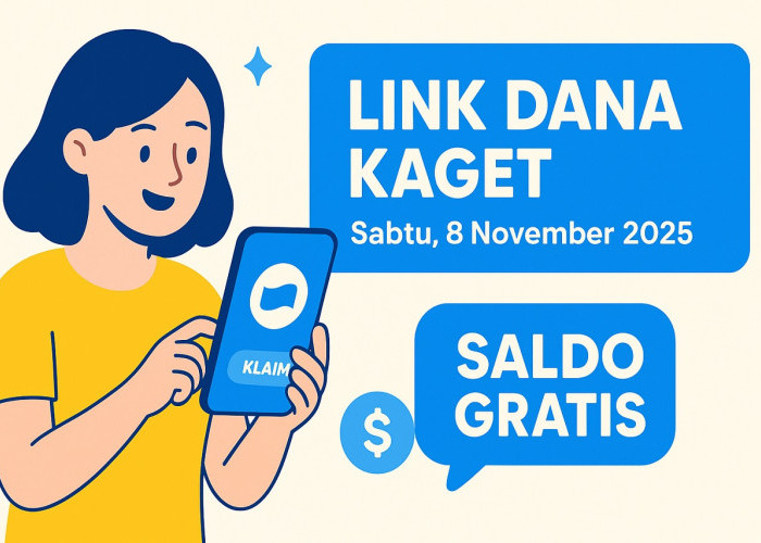 Link DANA Kaget Hari Sabtu, 8 November 2025: Cara Cepat Klaim Saldo Gratis Secara Resmi