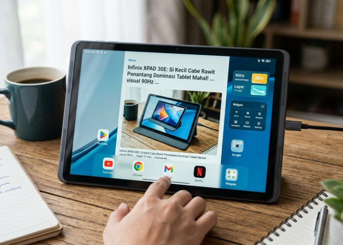 Tablet Sejuta Umat? Infinix XPAD 30E Bawa Spek Mewah Harga Ramah.