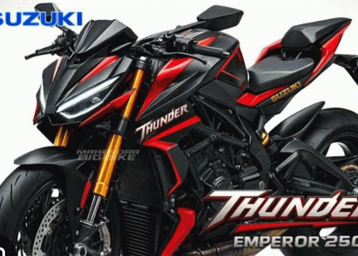 Suzuki Thunder Emperor 250 Simfoni Kekuatan Mesin Twin Cylinder dan Estetika Klasik yang Tak Lekang oleh Waktu