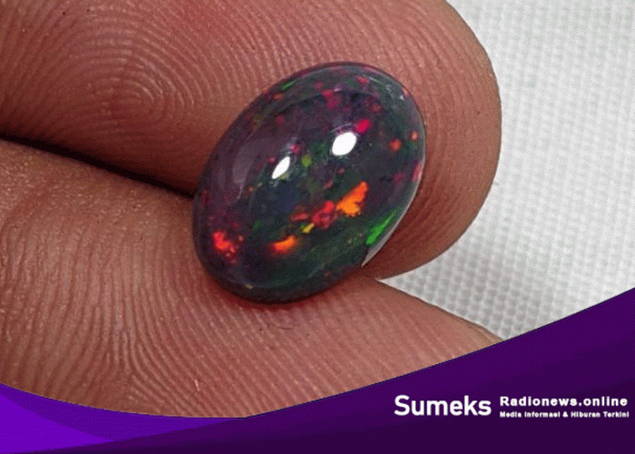 Kalimaya atau Black Opal: Batu Akik yang Bikin Gemerlap Dunia Permata, Makin Hipnotis dari Banten!