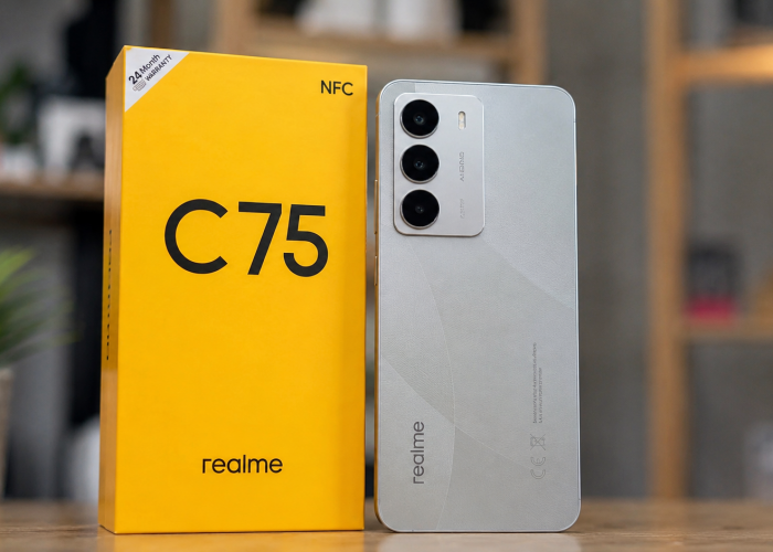 HP realme C75 Hadir dengan RAM 8GB dan Memori hingga 256GB