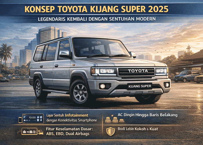 Toyota Kijang Super 2025: Legenda Sejuta Umat Bangkit Lagi dengan Sentuhan Modern