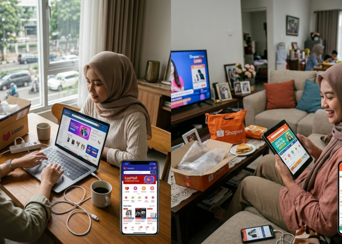Shopee vs Lazada: Mana Tempat Belanja Online Paling Hemat dan Cepat di 2026?