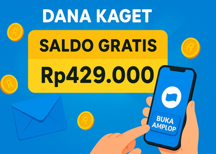 AYO! Buka Amplop DANA Kaget Tanggal 29 Oktober 2025, Ada Saldo hingga Rp429 Ribu Malam Ini