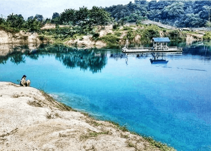 Danau Air Batu Banyuasin Salah satu dari 7 danau terindah Indonesia, Ini Rete dan Harga Tiket Masuk