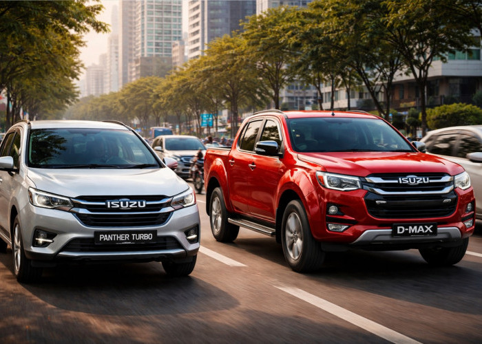 Isuzu Panther Turbo vs Isuzu D-Max 2026: Efisiensi BBM Kota Jadi Pembeda Utama