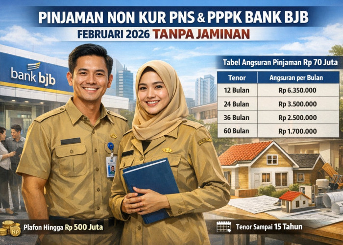 Bank BJB Buka Akses Pinjaman Non KUR untuk PNS dan PPPK Februari 2026, Tanpa Jaminan Tambahan