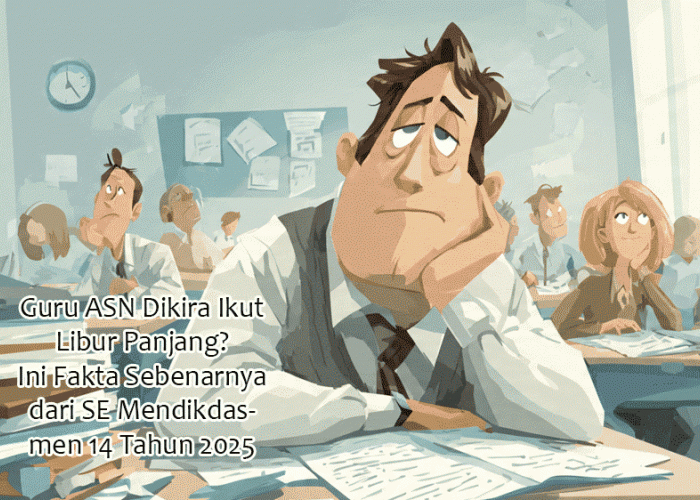 Guru ASN Dikira Ikut Libur Panjang? Ini Fakta Sebenarnya dari SE Mendikdasmen 14 Tahun 2025