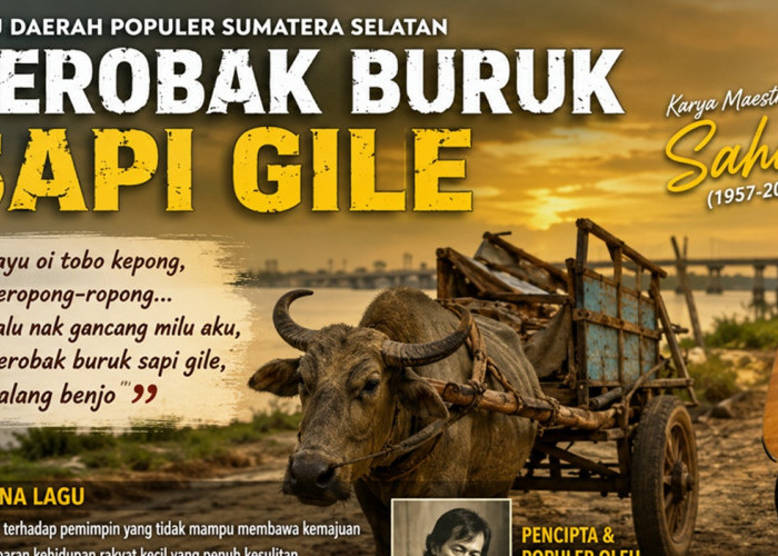 Lagu Daerah Gerobak Buruk Sapi Gile dan Warisan Satir Musik Rakyat Sumatera Selatan
