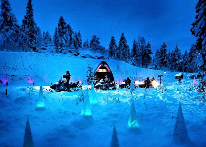 SantaPark! Rasakan Keajaiban Taman Hiburan Natal Terbaik di Lapland Finlandia, Bisa Bertemu Sinterklas Lho !
