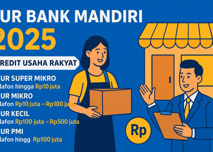 Buat Modal Kerja, Ini Ragam Jenis Bank Mandiri Tahun 2025 Lengkap dengan Plafon dan Bunganya