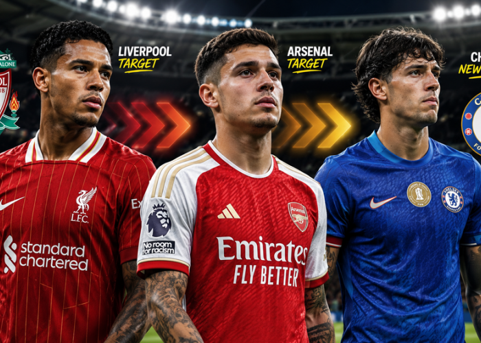 Liverpool, Arsenal hingga Chelsea Bergerak! Perang Transfer Premier League Belum Usai