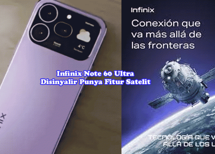 Infinix Note 60 Ultra Disinyalir Punya Fitur Satelit, HP Rp4 Jutaan Rasa Flagship?