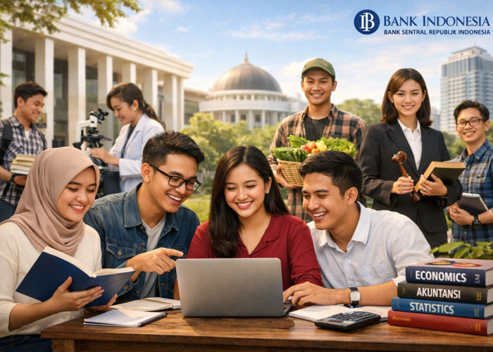 Bank Indonesia Beri Beasiswa, Ini 21 Jurusan Kuliah yang Punya Peluang Besar Mendapatkannya