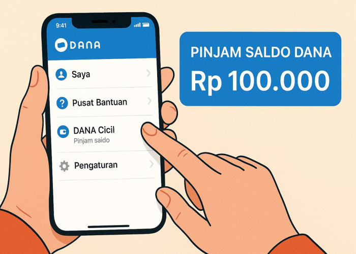 Pinjam Saldo DANA 100 Ribu Siang Ini, Begini Cara Resminya Lewat Fitur DANA Cicil