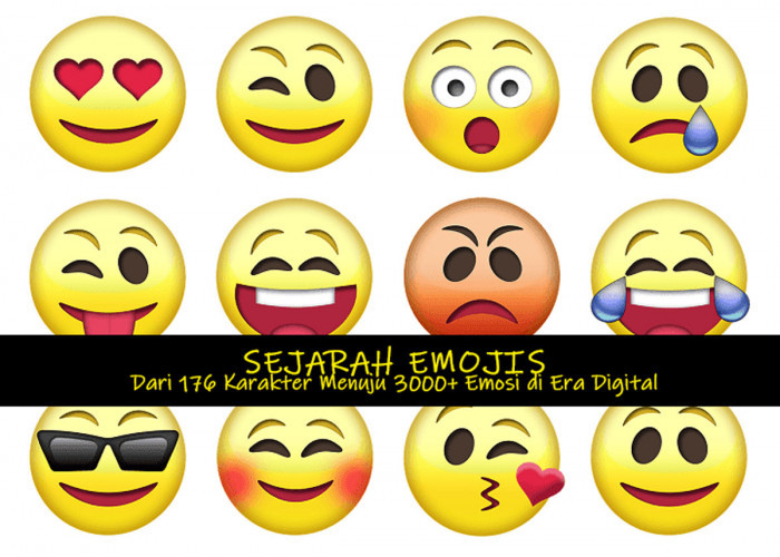 Gen-Z Wajib Tahu! Sejarah Emojis: Dari 176 Karakter Menuju 3000+ Emosi di Era Digital - Apa yang Tersembunyi?