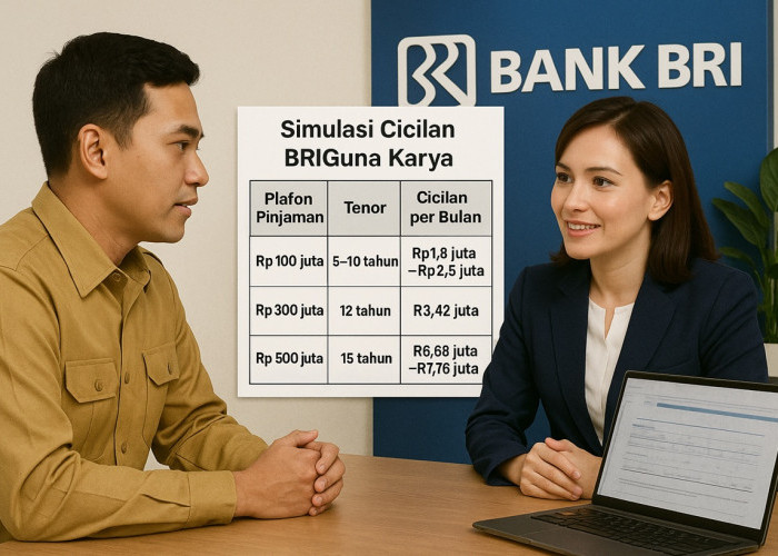 Tabel Pinjaman Non KUR BRI untuk PNS dan PPPK, Plafon Hingga Rp500 Juta–Rp1 Miliar