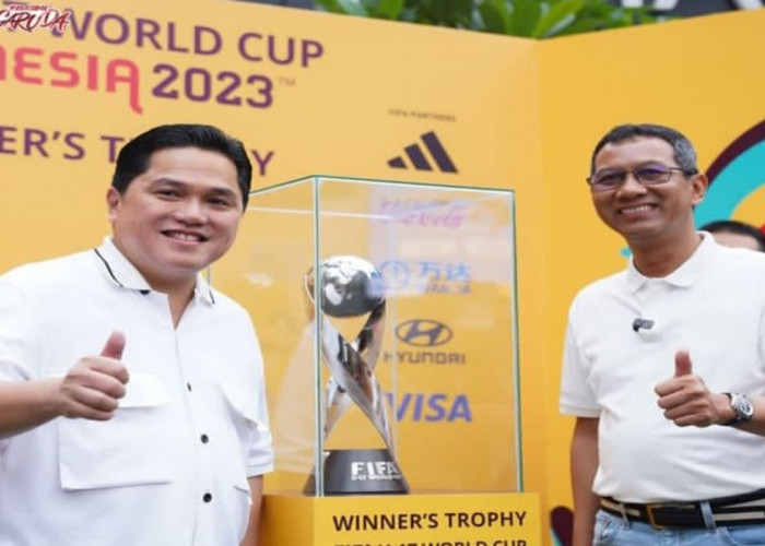 Trophy FIFA U-17 World Cup 2023 Tiba di Jakarta, Disambut Meriah! 
