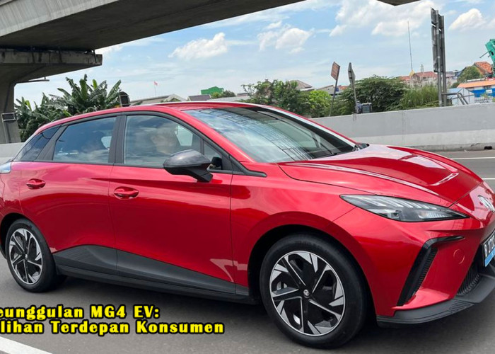 Wow! MG4 EV: Melangkah Tajam, Menggeser Pesaing Tanpa Ampun di Ranah Mobil Listrik Indonesia!
