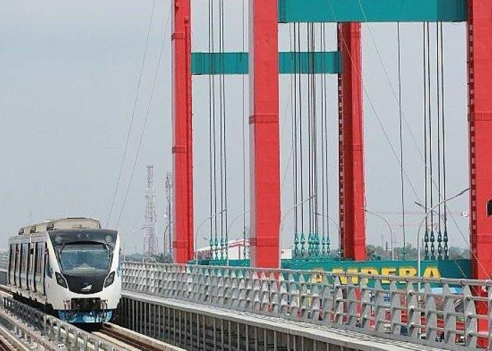 Sudah Dibayar Galo! Warga Palembang Naik LRT Gratis Khusus Hari Ini, Merayakan HUT ke-1.340 Kota Palembang