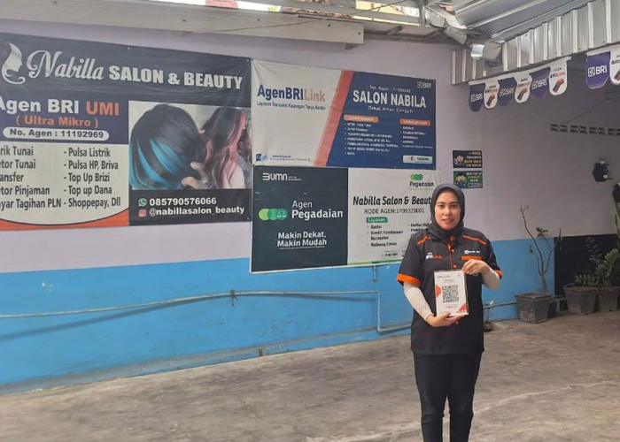 Usaha Salon di Kediri ini Makin Cuan Sejak Mendapatkan Pemberdayaan BRI dan Bergabung Menjadi AgenBRILink