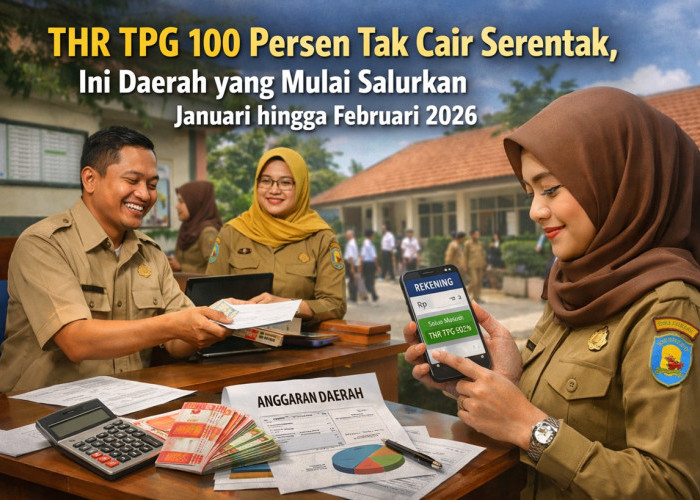 THR TPG 100 Persen Tak Cair Serentak, Ini Daerah yang Salurkan Januari hingga Februari 2026