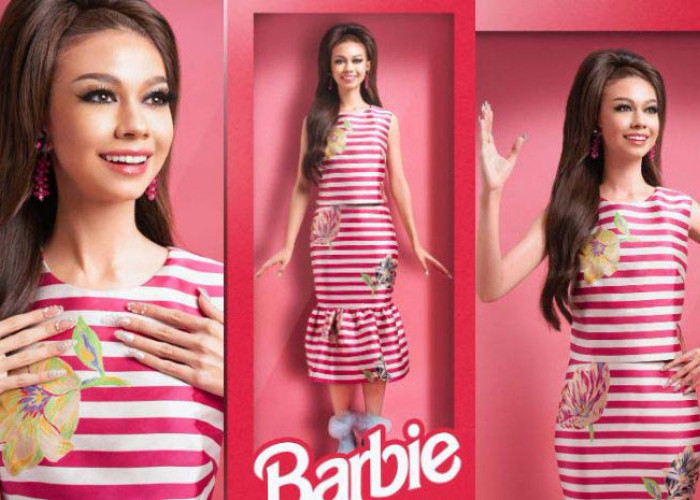 Rossa Tertipu oleh Penampilan Unik Yuki Kato Mirip Barbie