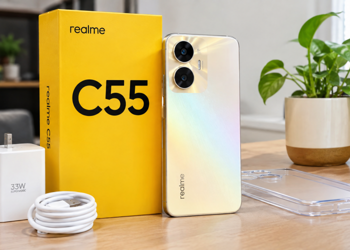 realme C55 Punya Kamera 64 MP, Ini Spesifikasi Lengkapnya