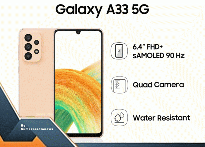 Galaxy A33 5G: Ngebut Banget dengan Chipset Exynos 1280, Cek Yuk!