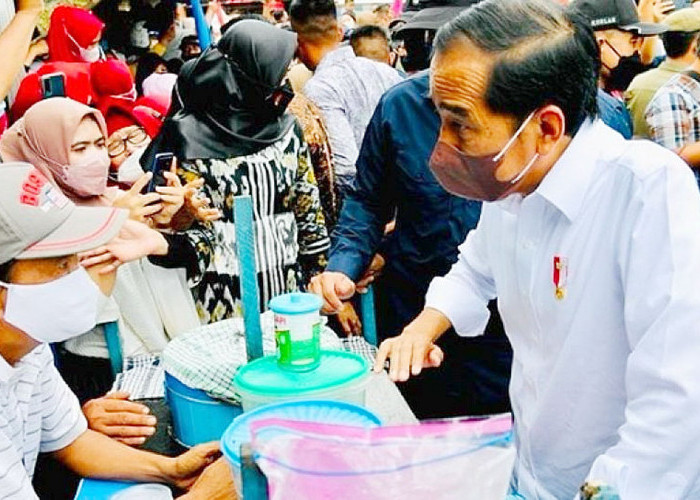 Khawatir! Kunker Pasar Tradisional Sekip Palembang, Jokowi Kaget Harga Cabai, Begini Kata PJ Gubernur Sumsel!