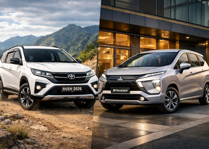 Toyota Rush 2026 vs Mitsubishi Xpander: Adu Harga dan Karakter, Mana Lebih Cocok untuk Keluarga?