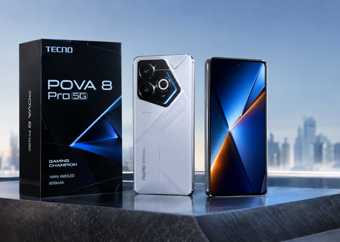 TECNO POVA 8 Pro 5G Resmi di Indonesia, Bawa AMOLED 144Hz dan Baterai 6.500 mAh.