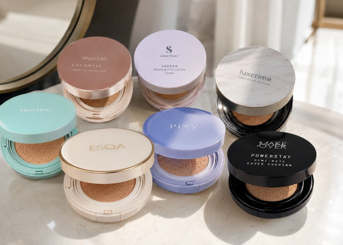 Rekomendasi 7 Cushion Glowing yang Aman Dipakai Kulit Berminyak dan Acne Prone