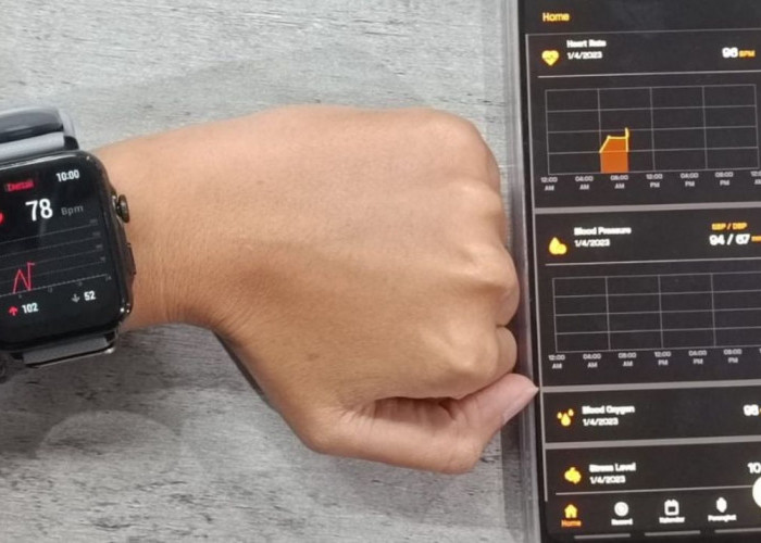 Fitur Kesehatan Lengkap untuk Pengguna Aktif: Jete Volt, Smartwatch Andalan untuk Pemantauan Kesehatan!